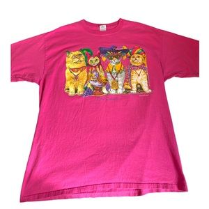 Vintage Cats Rio Las Vegas Mardi Gras tee T-Shirt